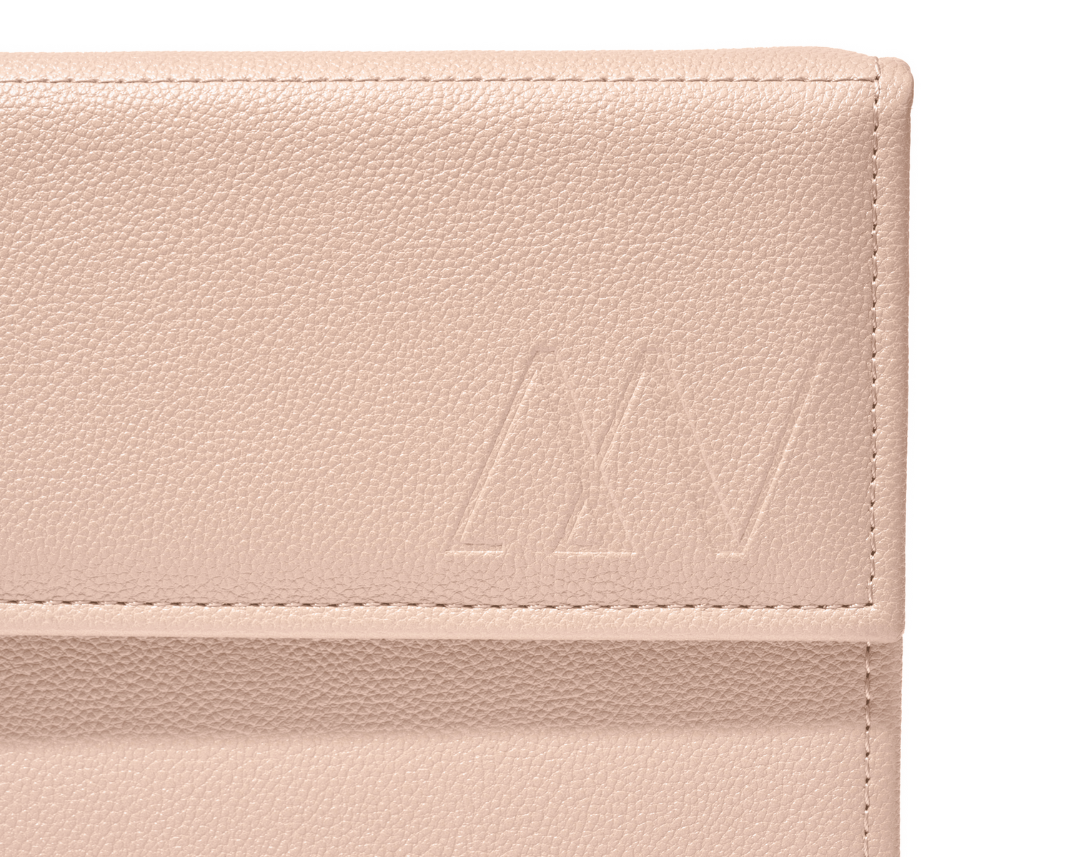 wig extension clip-in hair storage case warm ivory