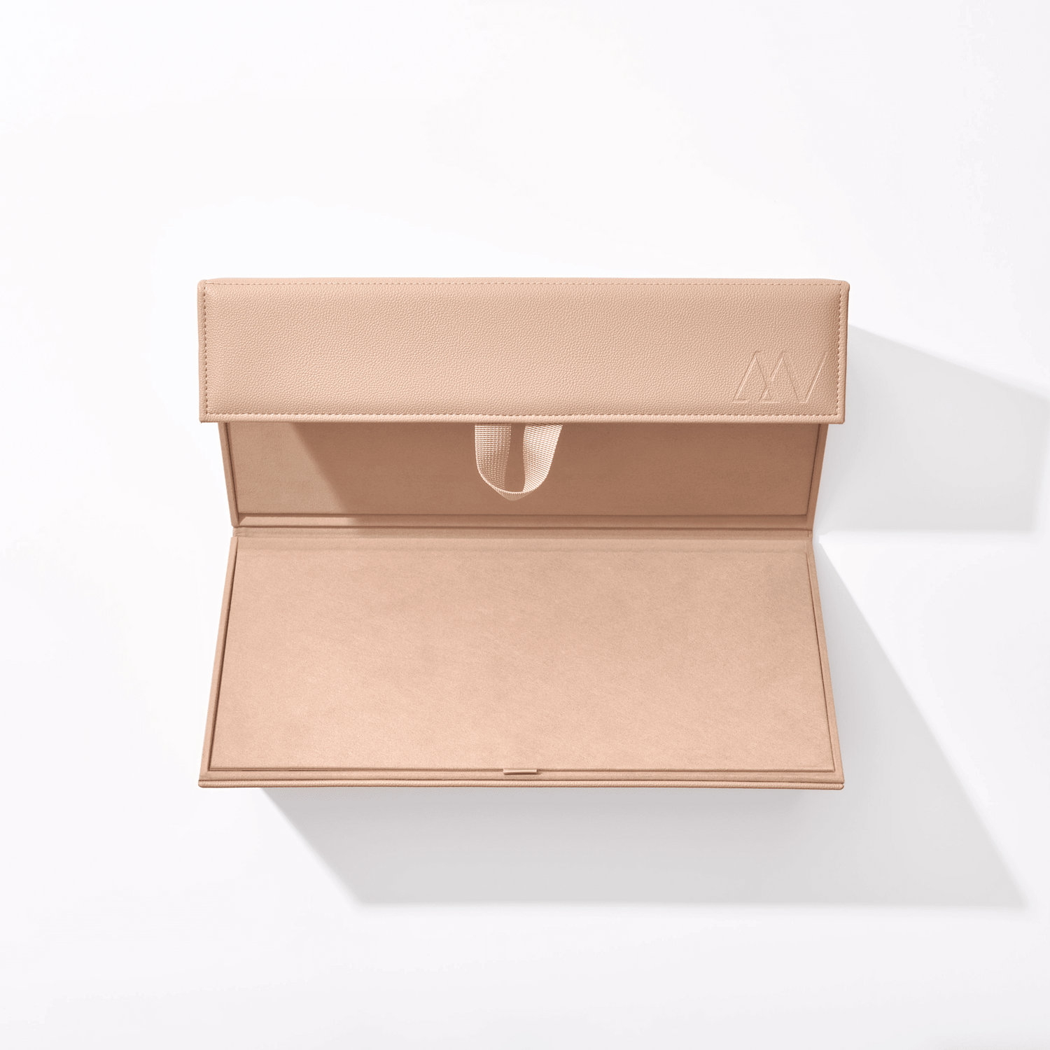 wig extension clip-in hair storage case warm ivory