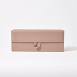 wig extension clip-in hair storage case warm ivory 